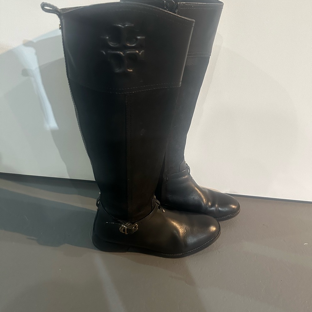 Tory Burch Black Winter & Rain Boots